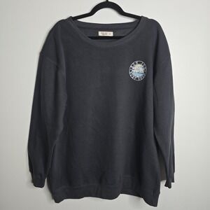 Ron Jon Black Crew Neck Sweater